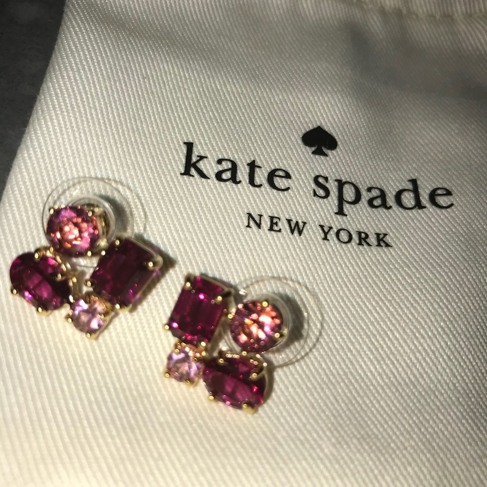 Kate spade cluster studs earrings